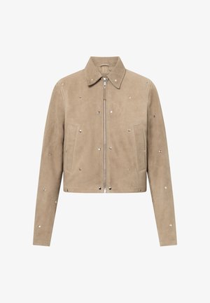Bolongaro Trevor, BEKLEIDUNG HALLIE STUD - Lederjacke - chinchilla wss