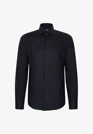 Seidensticker, SLIM - TWILL - Hemd - black
