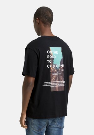 KURZARM - T-Shirt print - schwarz