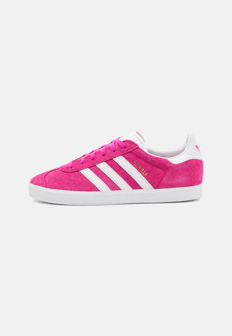 adidas Originals GAZELLE UNISEX - Tenisice - semi lucid fuchsia/footwear white/gold metallic