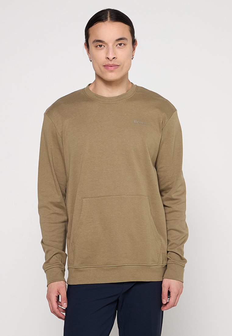 Bench Sweater groen gemêleerd Bench Sweater groen gemêleerd
