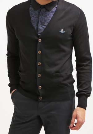 Strickjacke - black
