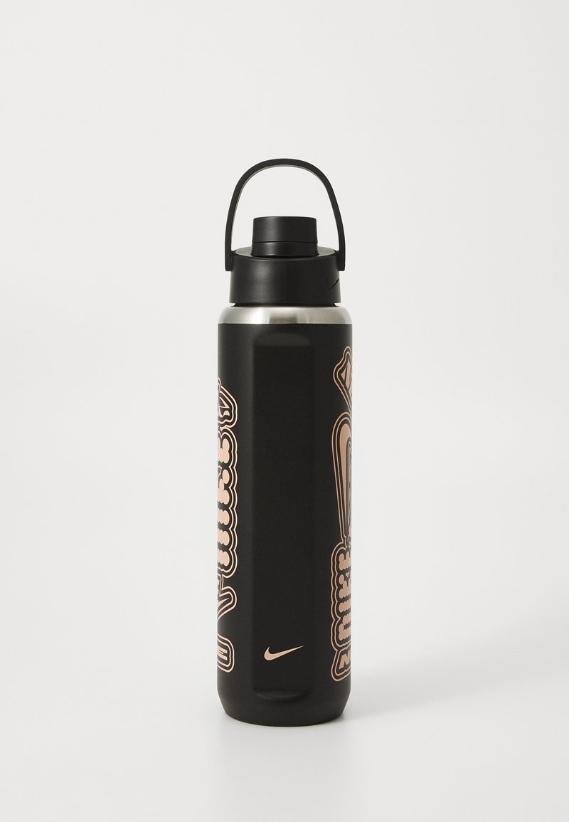 Nike Sportswear - RECHARGE CHUG BOTTLE 709ML UNISEX - Drink bottle - black/apricot agate, Enlarge