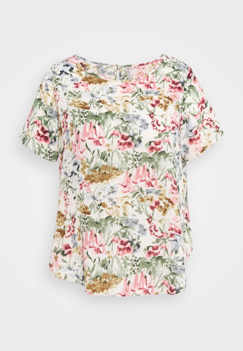 ONLY Carmakoma CARVICA LIFE NOOS - Blusa - cloud dancer