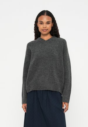 Pullover - iron gate melange