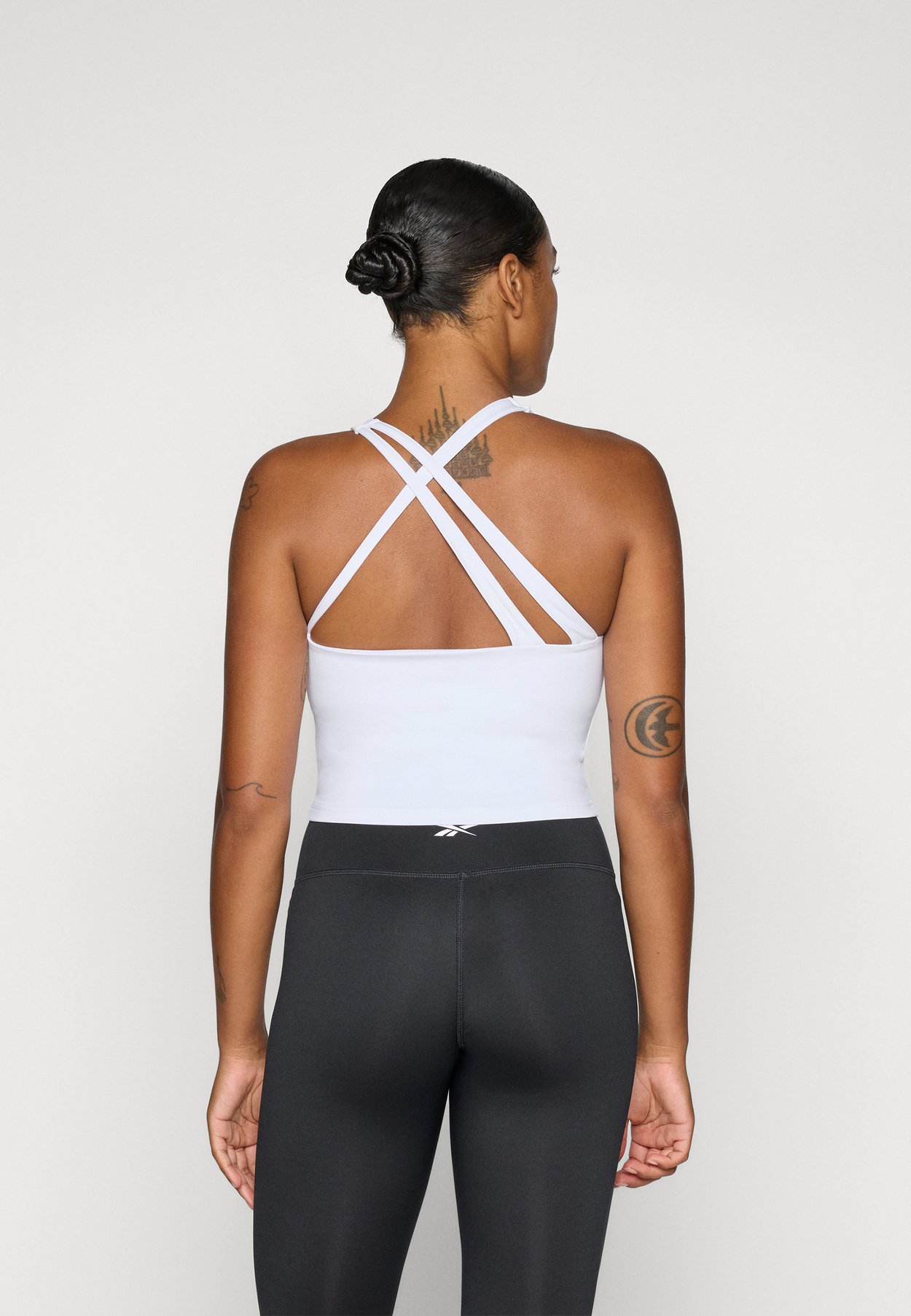 TRAIN ASYMMETRICAL STRAP TANK