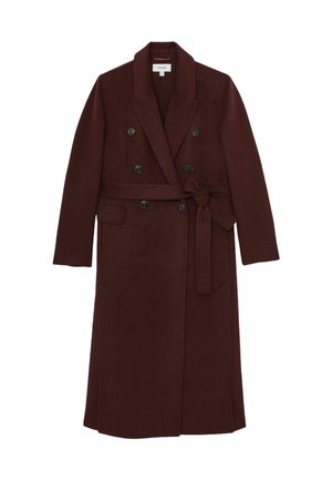 REGULAR FIT - Klasikinis paltas - burgundy