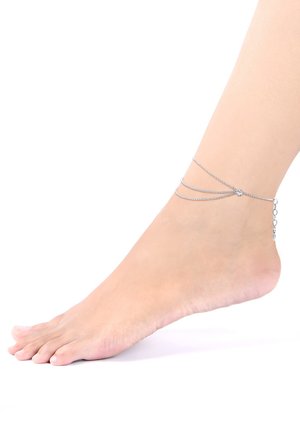 Elli FUSS SOLITÄR SOMMER  - Anklet - silberfarben
