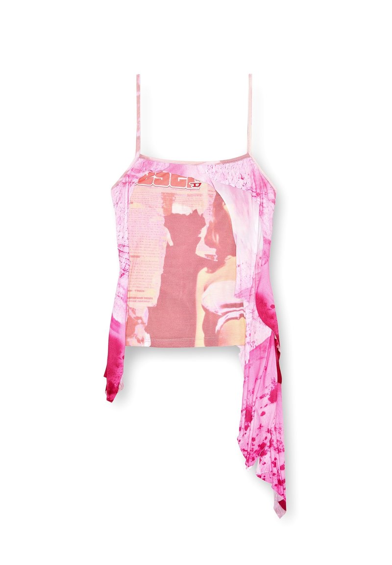 Diesel Top donkerroze Diesel Top donkerroze