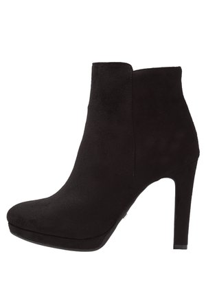 Bottines à talons hauts - black