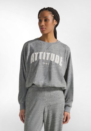 GRAPHIC - Sudadera - dark melange grey