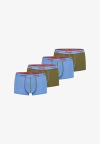 Selezionato, blau/grün