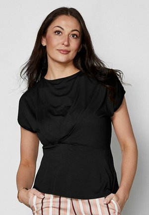 NÜ Denmark, YASMI TEE - Lihtne T-särk - black