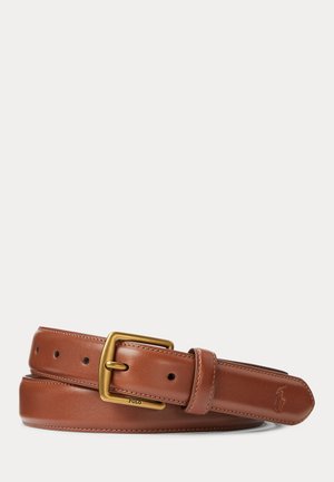 Polo Ralph Lauren, FULL-GRAIN LEATHER DRESS BELT - Ceinture - brown