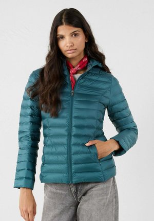 LÉGÈRE À CAPUCHE CLOE - Daunenjacke - vert