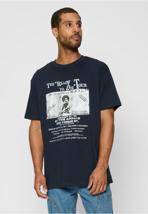 RETRO POSTER - Print T-shirt - navy