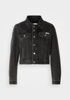 CROPPED 90S JACKET - Denim jacket - essential black