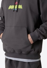 The North Face U EXPEDITION CELEBRATION OVERSIZED HOODI - Hættetrøje - anthracite grey