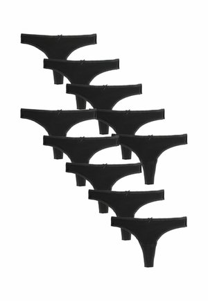 10 PACK - String - black