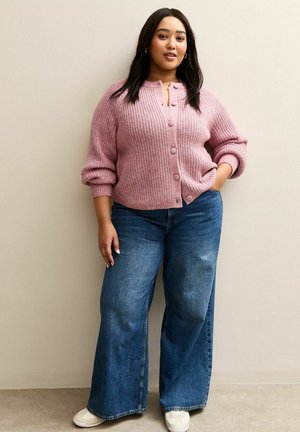 RAGLAN SLEEVE  - Cardigan - mid pink