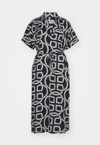 GANT MONOGRAM CAFTAN Day Dress Evening Blue dark Blue Zalando co uk gant-monogram-caftan-day-dress-evening-blue-dark-blue-zalando-co-uk