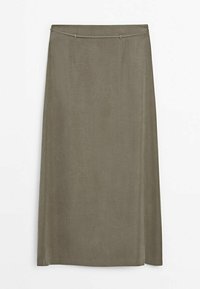 Massimo Dutti Jupe longue - mottled grey