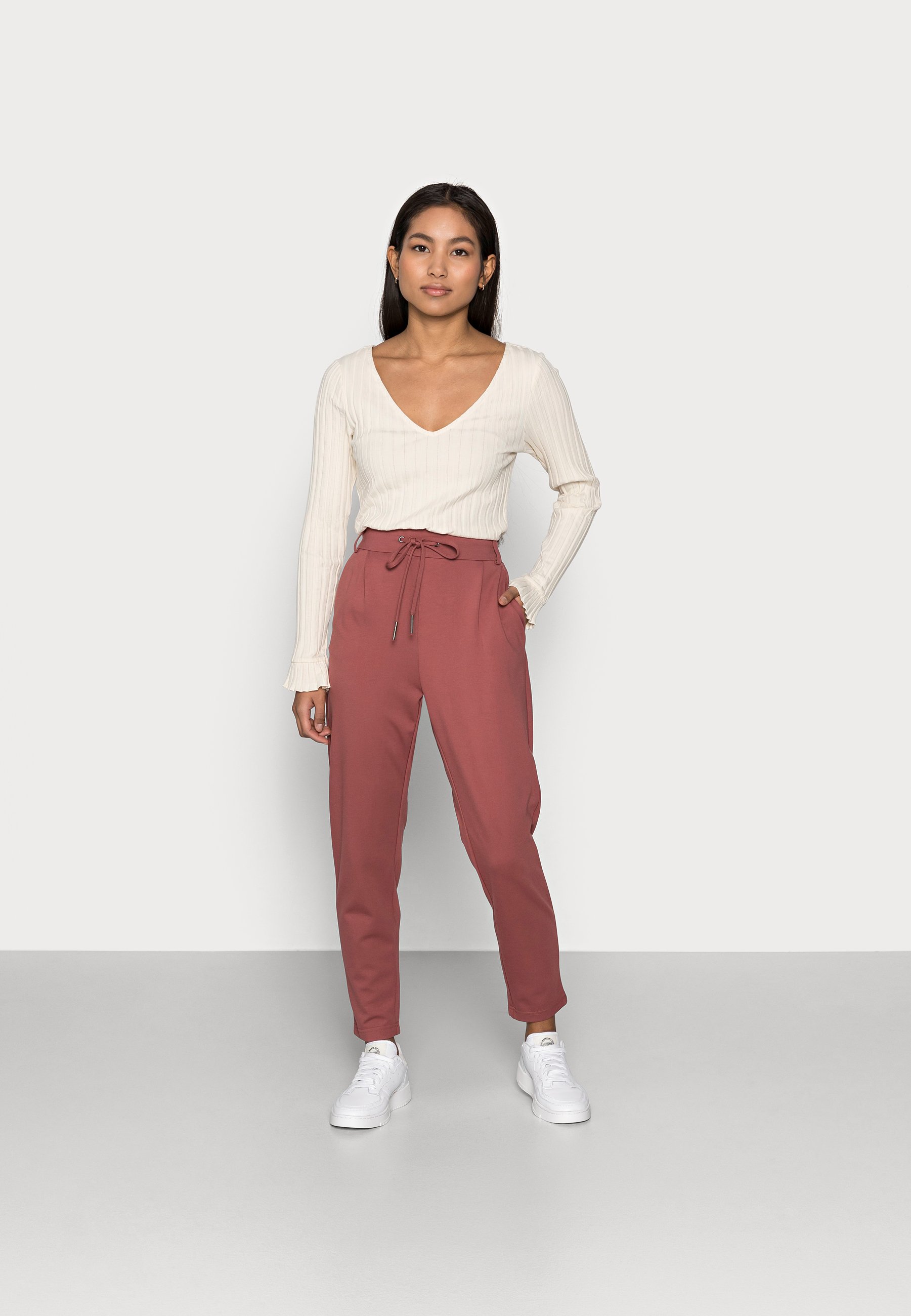 ONLY Petite ONLPOPTRASH EASY - Pantaloni - apple butter/marrone - Zalando.it