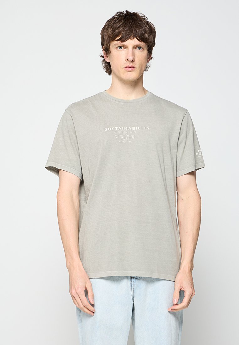 Ecoalf T-shirt print beige Ecoalf T-shirt print beige