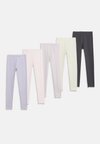 5 PACK - Панталон тип клин - off-white/berry/light pink