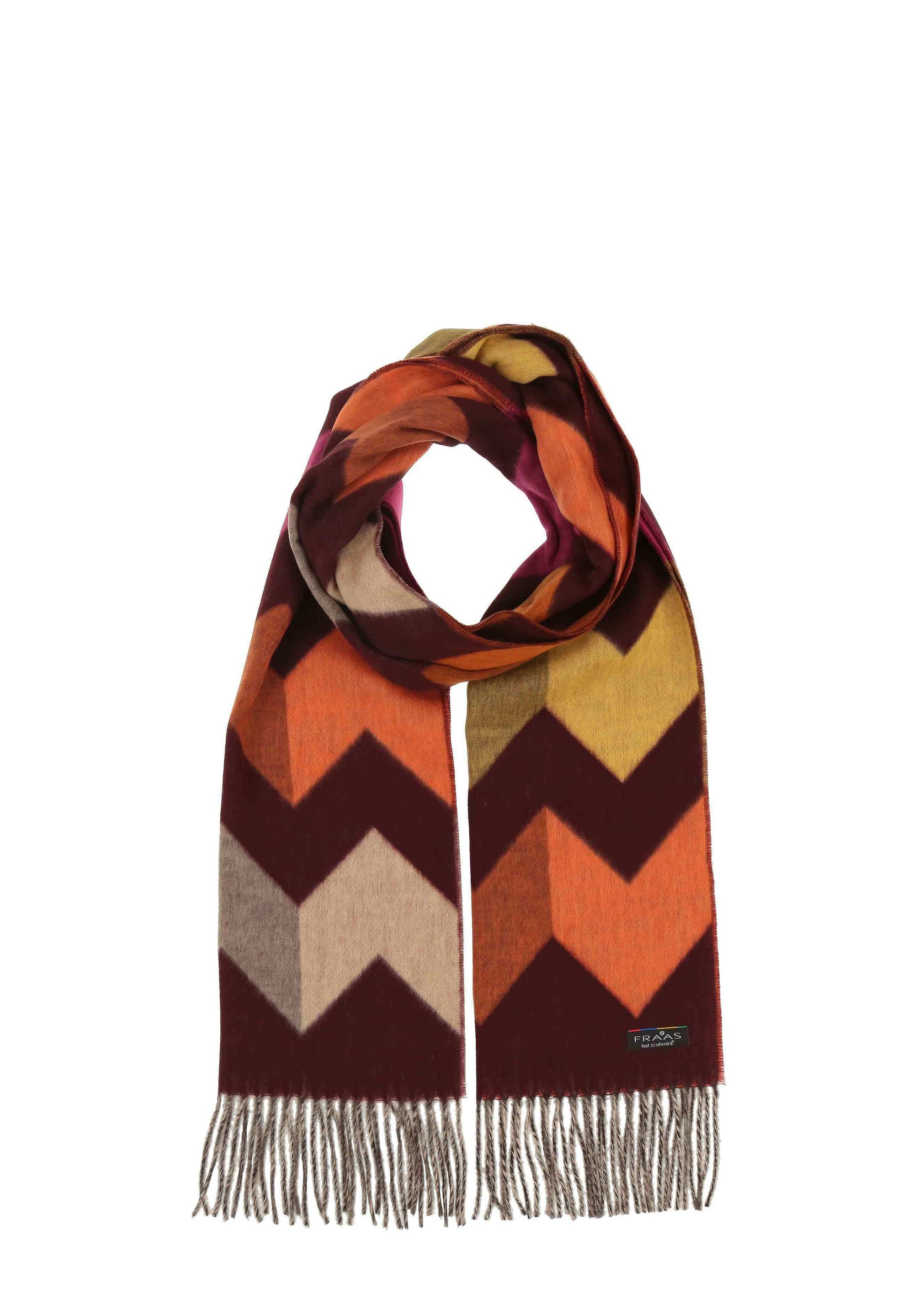 FRAAS GRAFIK DESIGN CASHMINK Scarf barolo/red Zalando