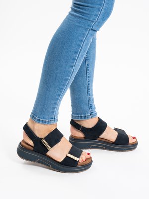 ara Sandali con zeppa - blue