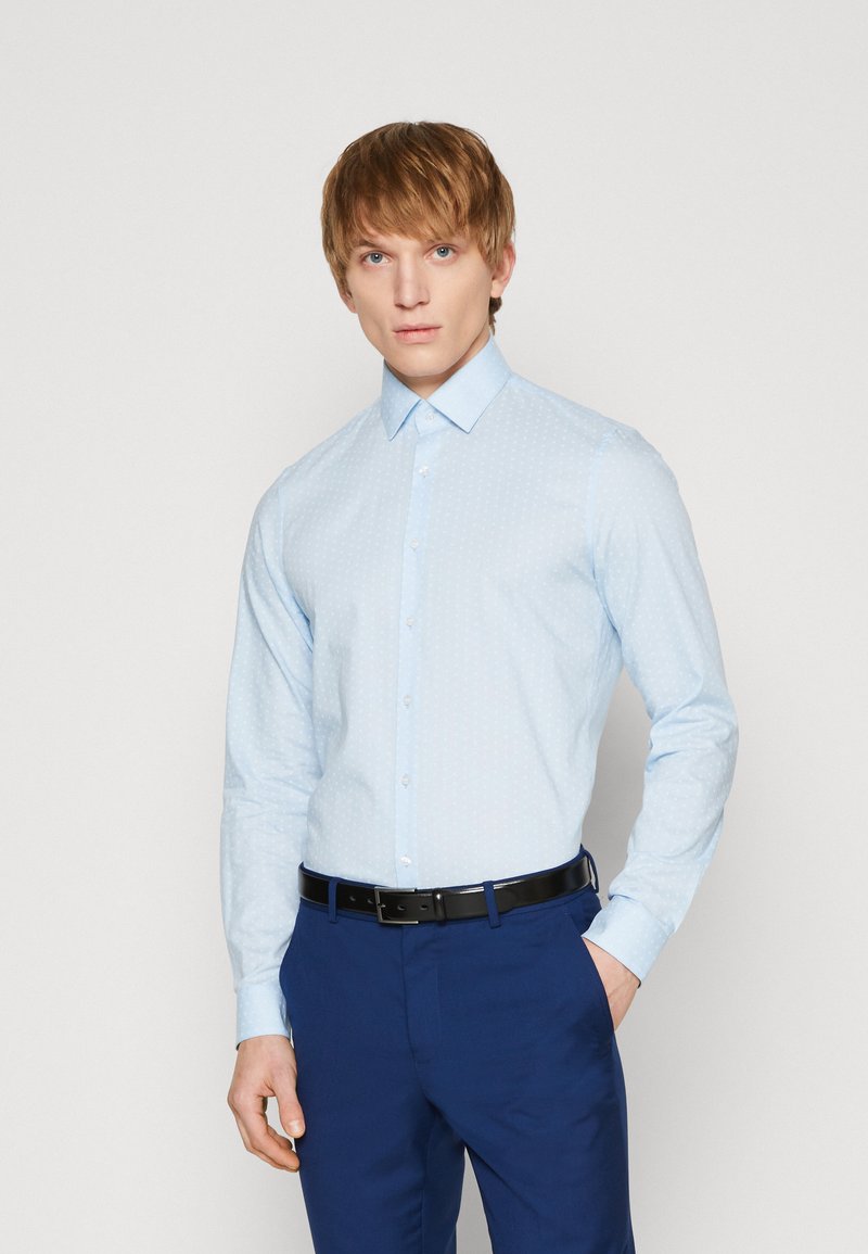 Calvin Klein Tailored PRINT SLIM SHIRT Formal shirt airy blue/light