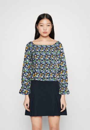 JDY JDYLOTUS SMOCK  - Μπλούζα με μακριά μανίκια - black