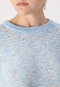 Pieces PCANONA O-NECK - Pullover - hydrangea