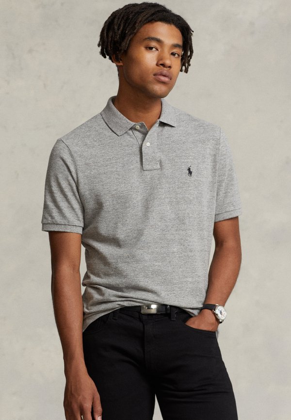 SLIM FIT - Polo shirt - canterbury heather4