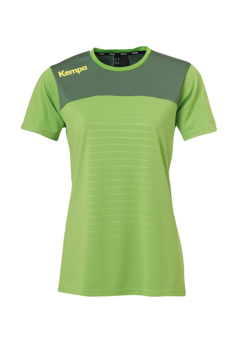 kempa T-shirt print groen kempa T-shirt print groen