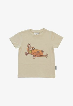 PETTSON AND FINDUS - Print T-shirt - beige