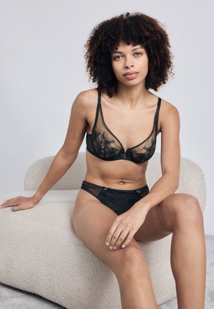 WIRE BRA - Underwired bra - black