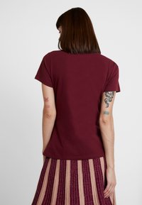 Samsøe Samsøe SOLLY TEE SOLID - T-shirt básica - dark red