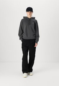 Carhartt WIP HOODED NELSON - Sweatshirt - graphite