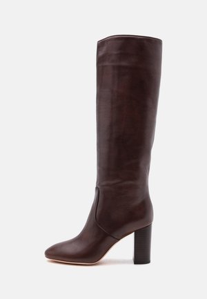Loeffler Randall, GOLDY TALL BOOT - Bottes à talons hauts - espresso
