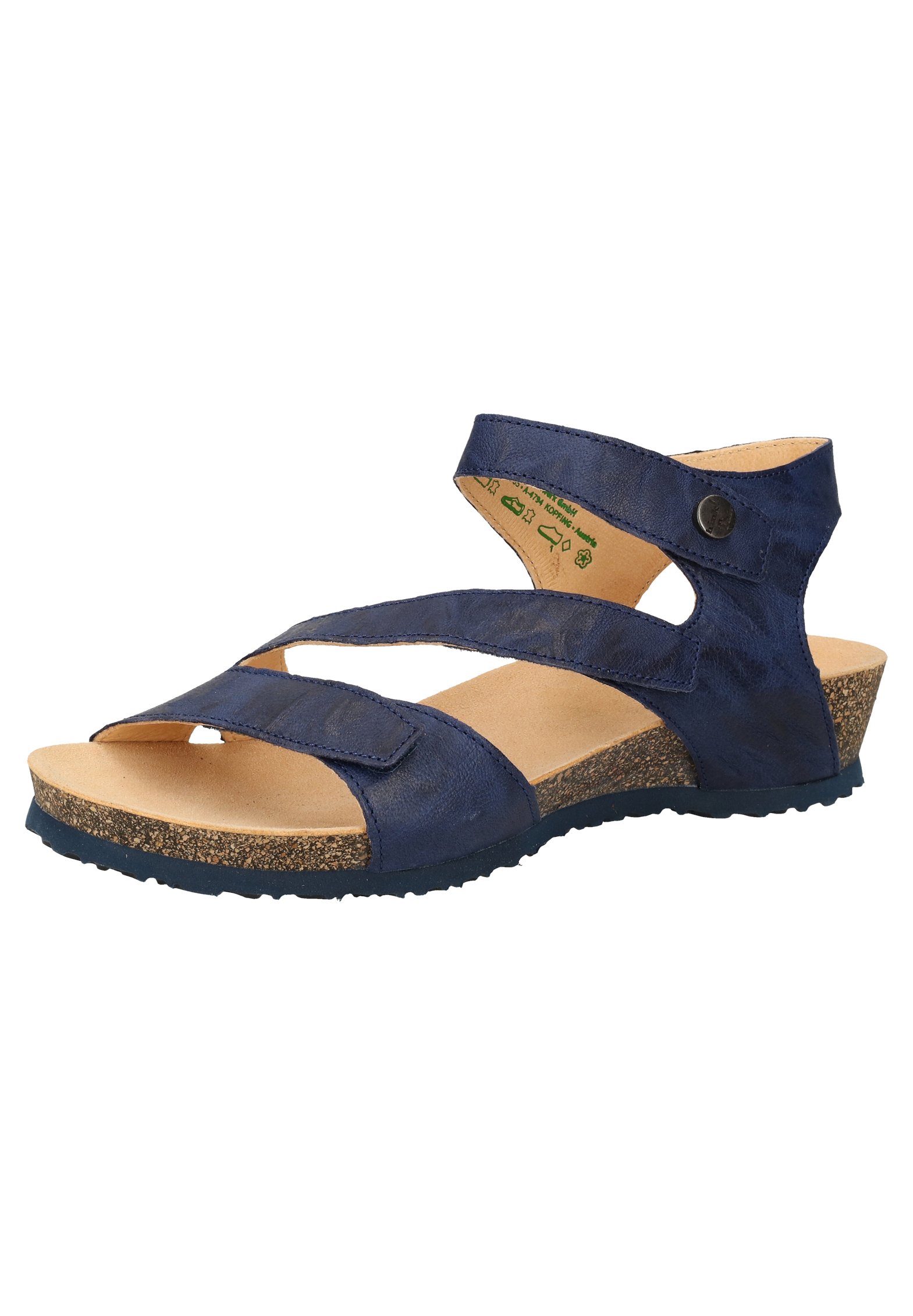 Think! Sandalen met sleehak - indigo/blauw - Zalando.be