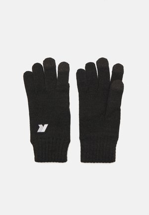 ALFRED CARDIGAN STITCH UNISEX - Gants - black pure melange