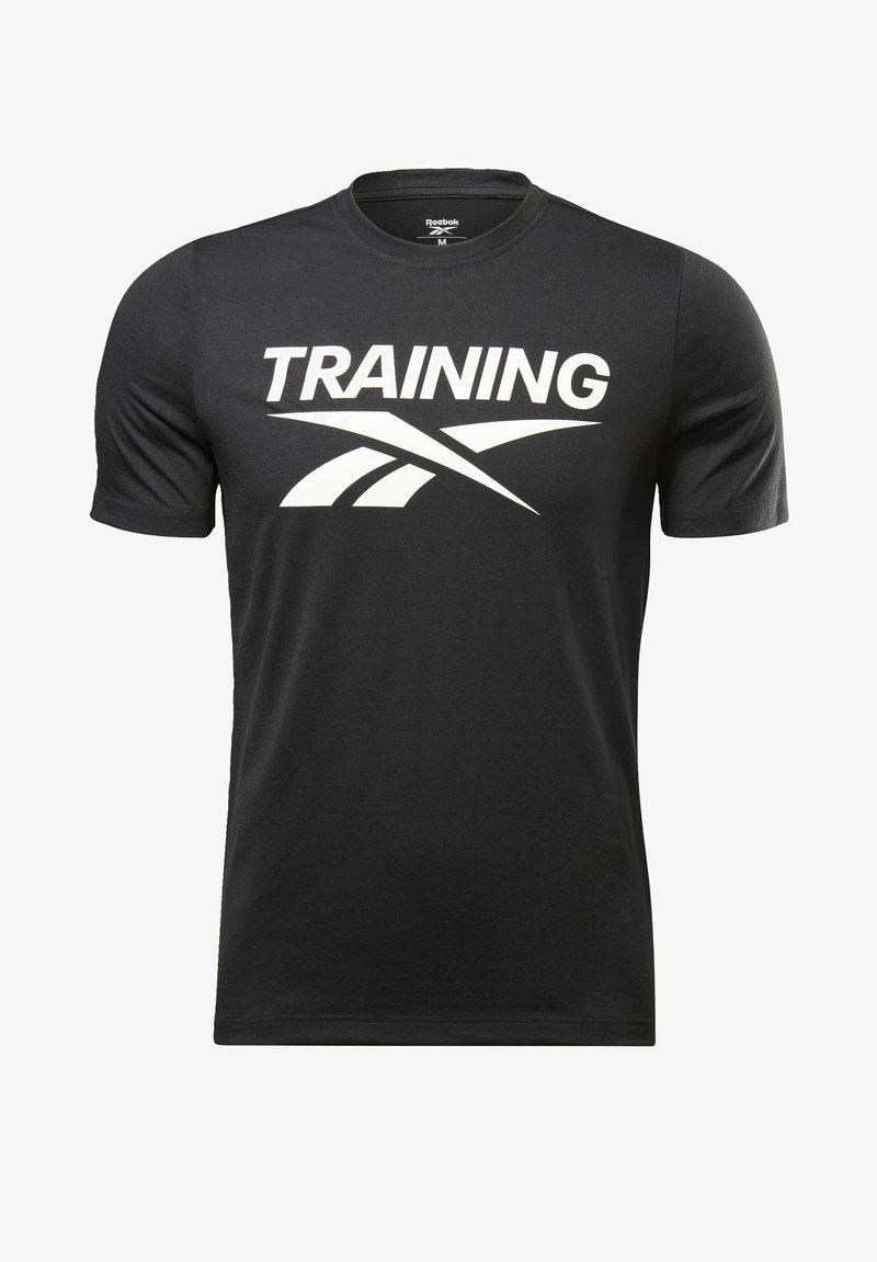 Reebok Training Vector Tee Triko S Potiskem Black Cerna Zalando Cz Reebok Training Vector Tee Triko S Potiskem Black Cerna Zalando Cz