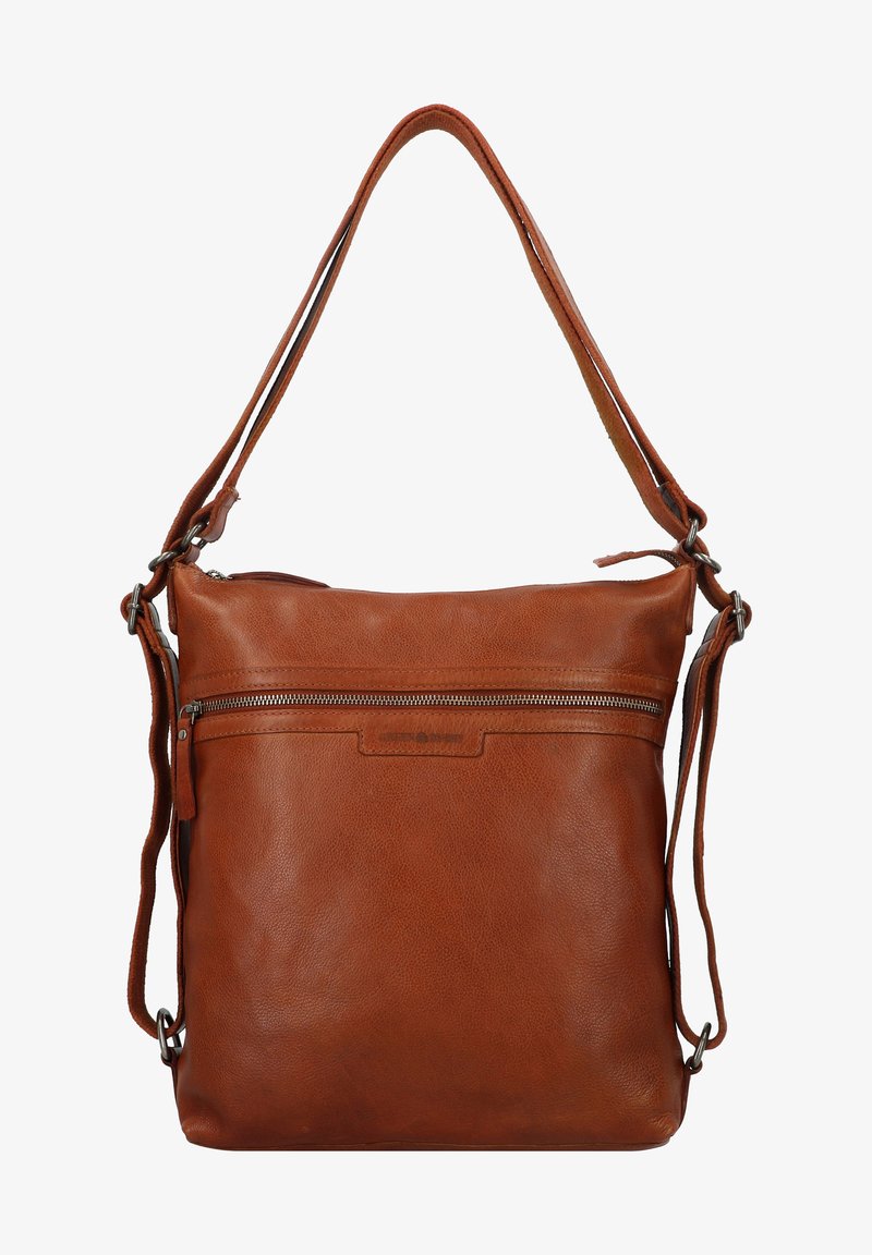 Greenburry Umhängetasche - cognac