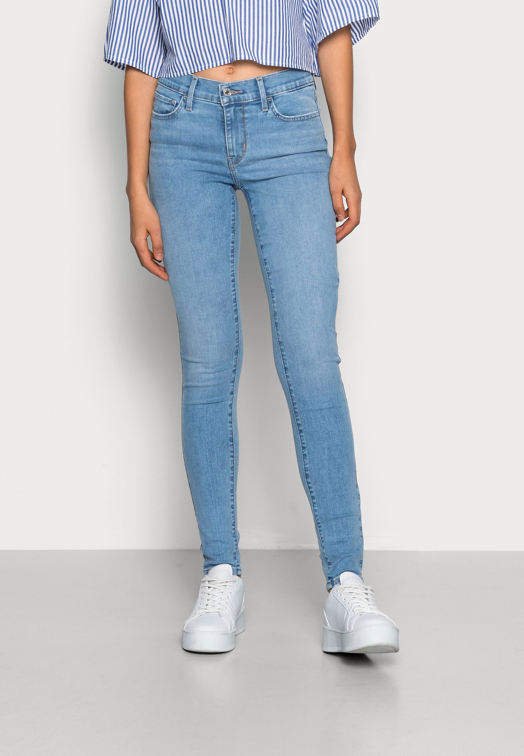 Levi's® 710™ SUPER SKINNY - Jeans Skinny Fit - ontario trip/light-blue  denim 