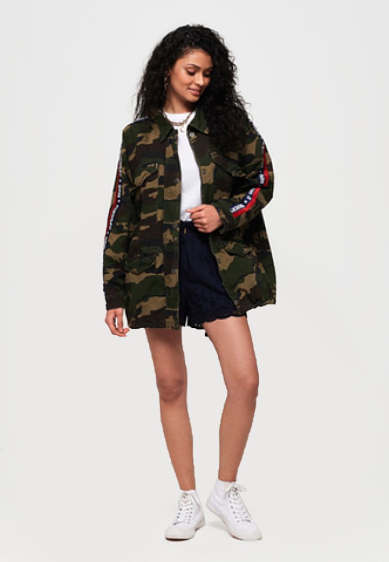 Superdry LILITH - Short coat - green 