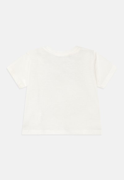 Versace BABY MEDUSA GRECA LAMINA UNISEX - Camiseta estampada - bianco/argento