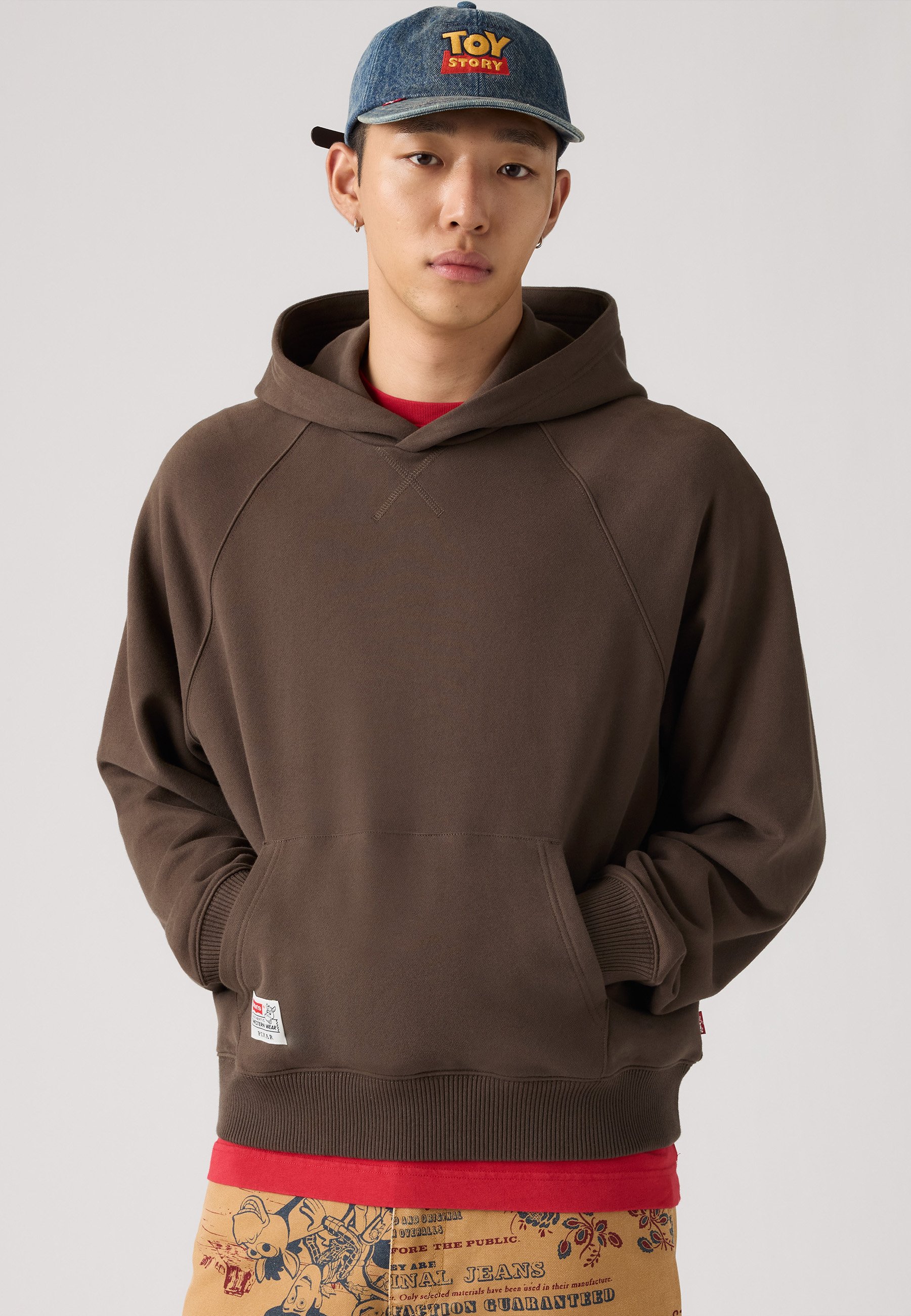 Levi's® TOY STORY HOODIE - Sweatshirt - Brown/brown - Zalando.co.uk