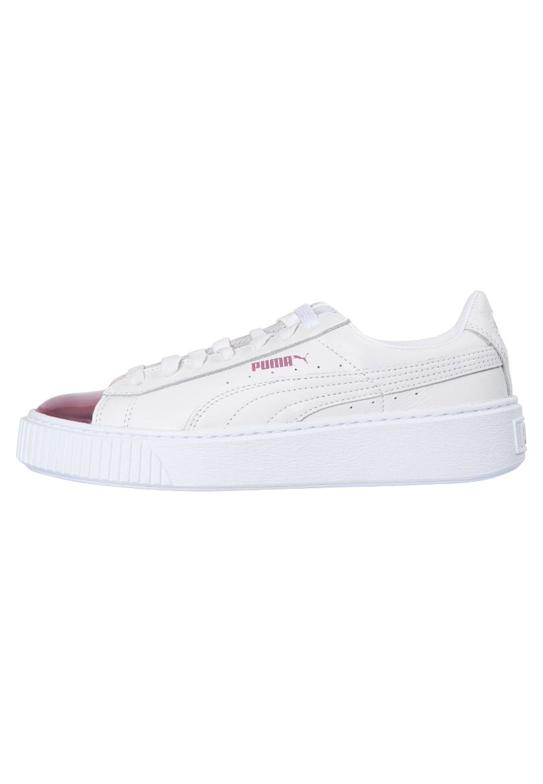 puma platform white rose gold